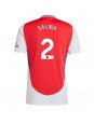 Arsenal William Saliba #2 Kotipaita 2024-25 Lyhythihainen